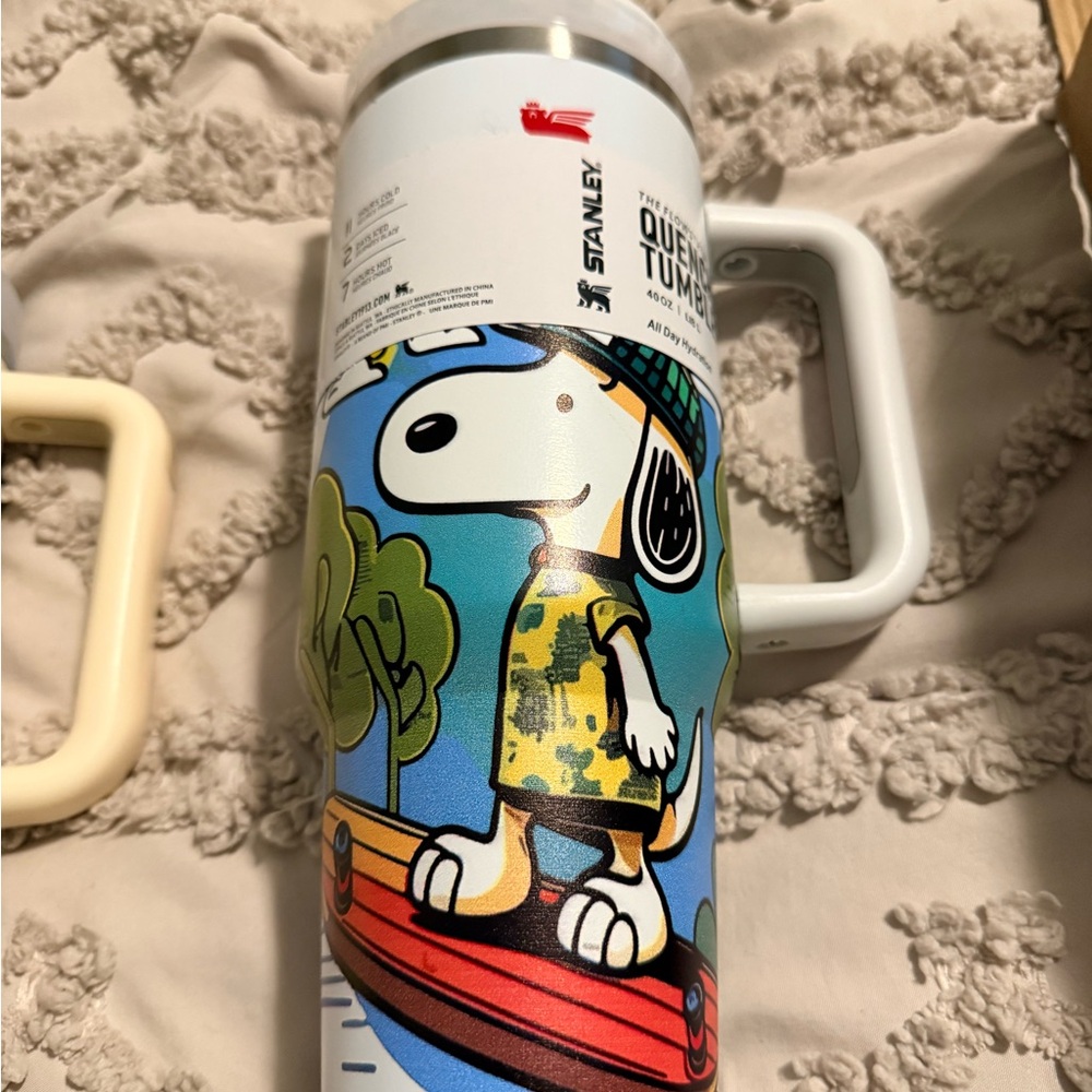 Stanley Snoopy Adventure Tumbler with Handle